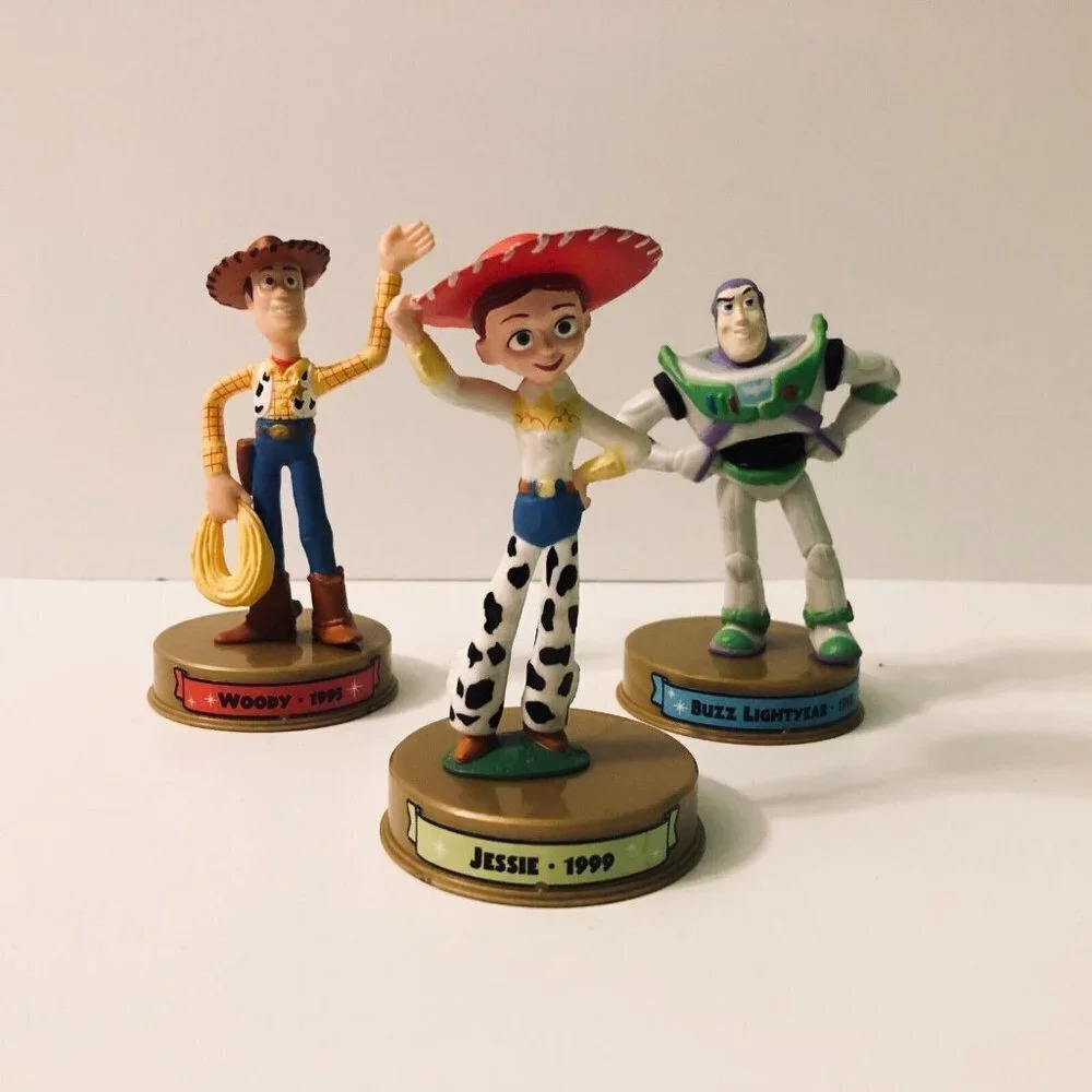 2002 Disney McDonalds 100 Years of Magic Toy Story Buzz Lightyear Woody Jessie